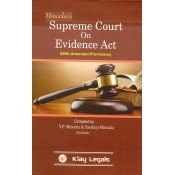 Minocha's Supreme Court on Evidence Act (With Amended Provisions) by Y. P. Minocha & Sandeep Minocha | Klay Legals